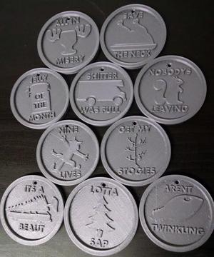 Christmas Vacation Ornaments