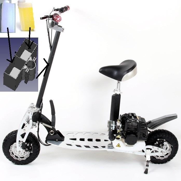 Scooter Benzin misch Behälter halter