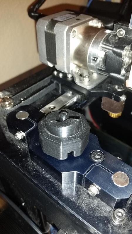 MakerGear Z-knob with Crank and Stop