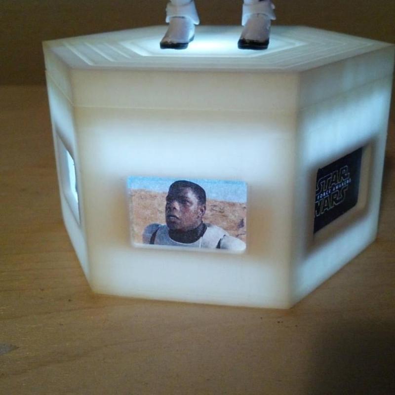 LED Star Wars Force Awakens Movie Display Base