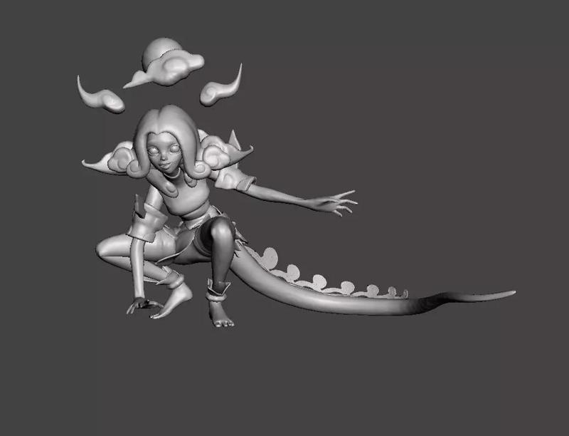 Shan Hai Scrolls Neeko 3D Model