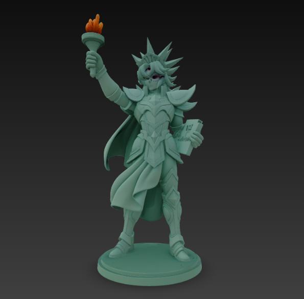 Saint Seiya Liberty Statue