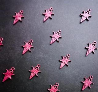 Triple Goddess Wicca keychain