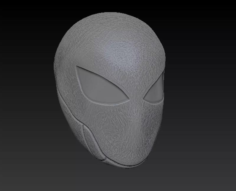 SYMBIOTE SPIDER-MAN PS5 V5 HEADSCULPT