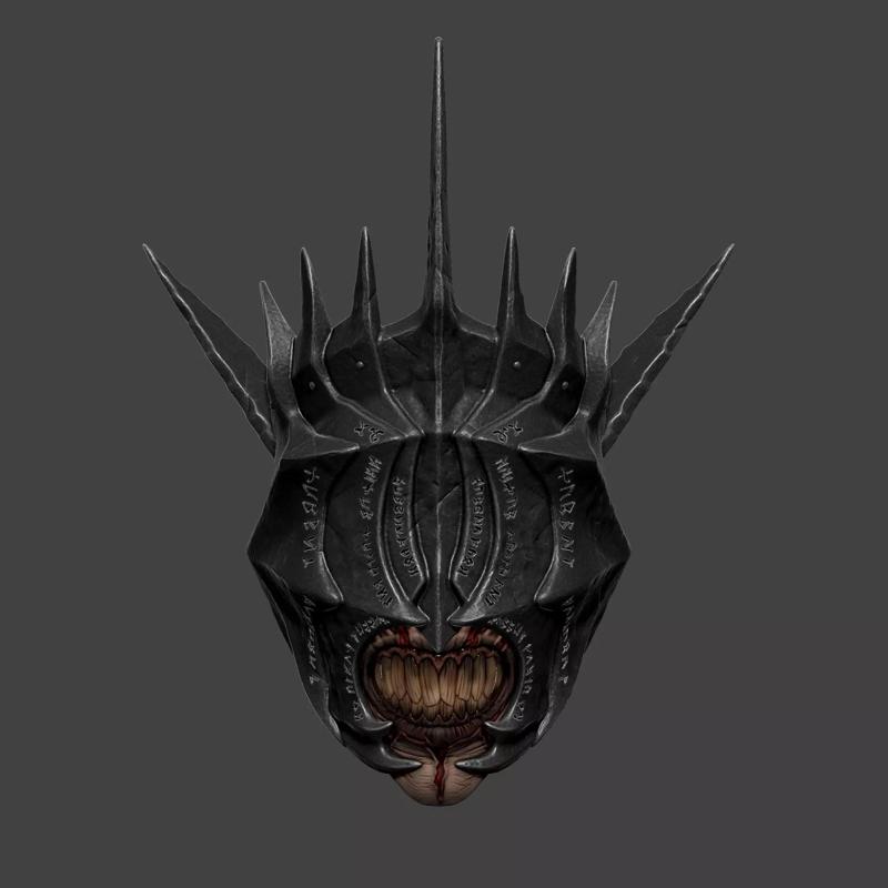 Display purposesThe Lord of the Rings Mouth of Sauron Art Mask