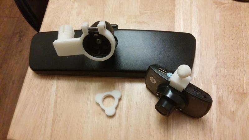 Dash Cam Mount for FHD 1080P and alike