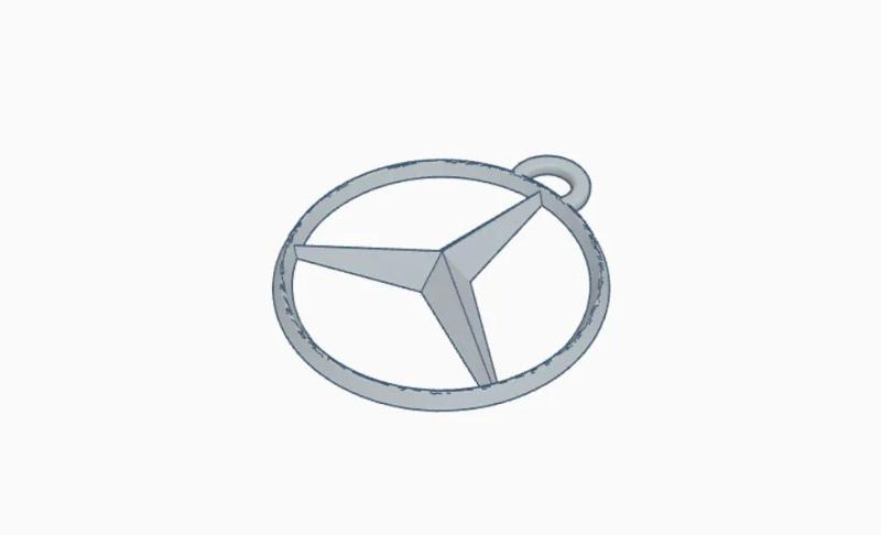 Mercedes keychain