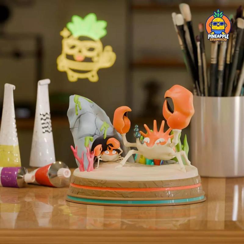 diorama krabby and kingler