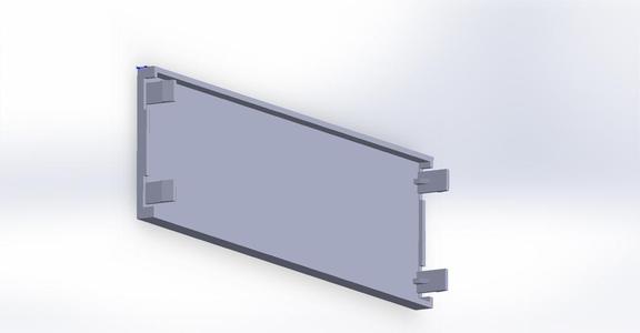 Computer case cover