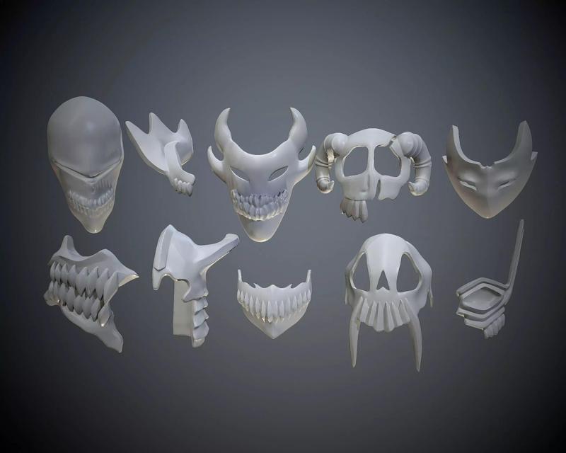 PACK 10 BLEACH MASKS