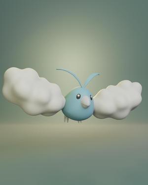 Pokemon - Swablu