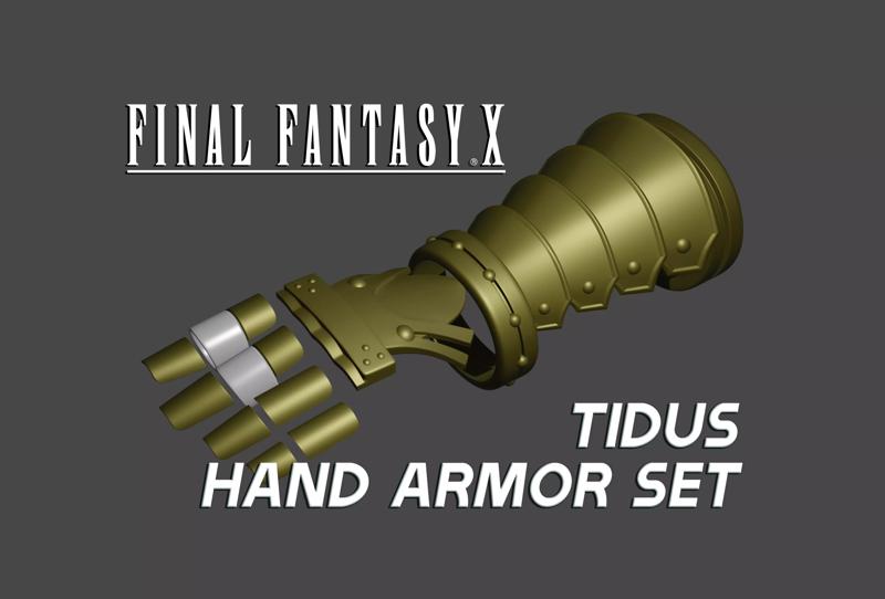 Final Fantasy X - Tidus Hand Armor Set