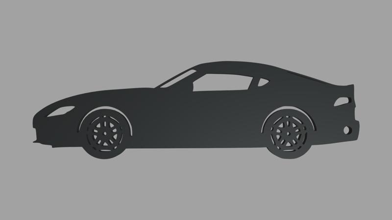 Key ring Toyota Supra Mk5