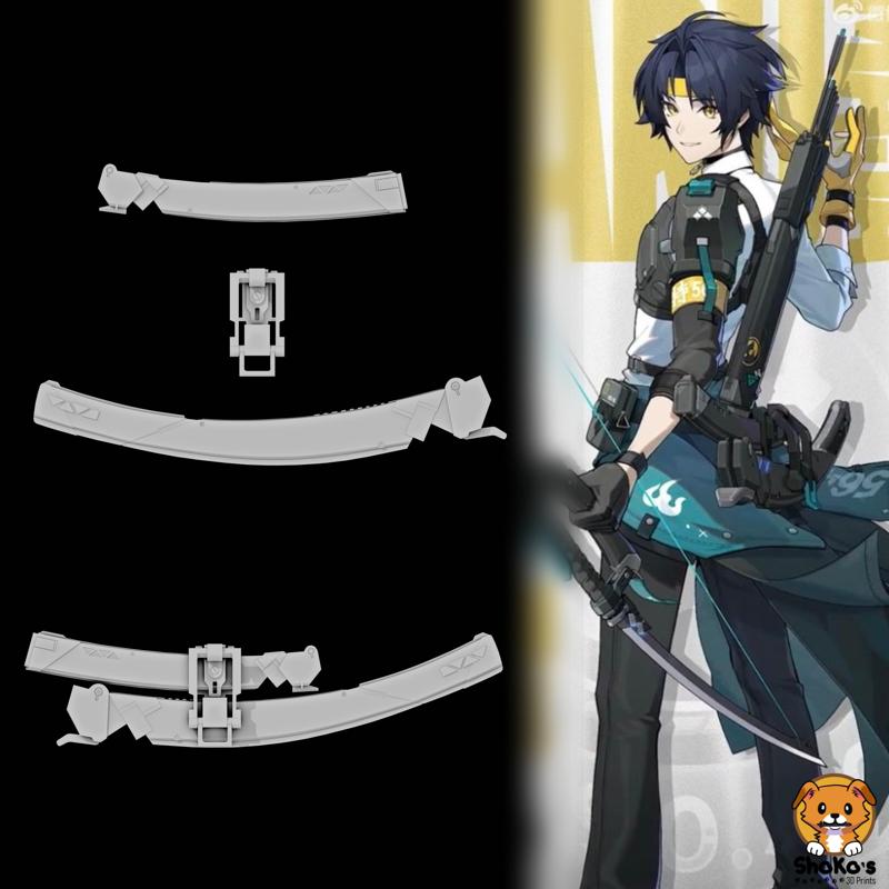 Asaba Harumasa - Scabbards - ZZZ Zenless Zone Zero Cosplay