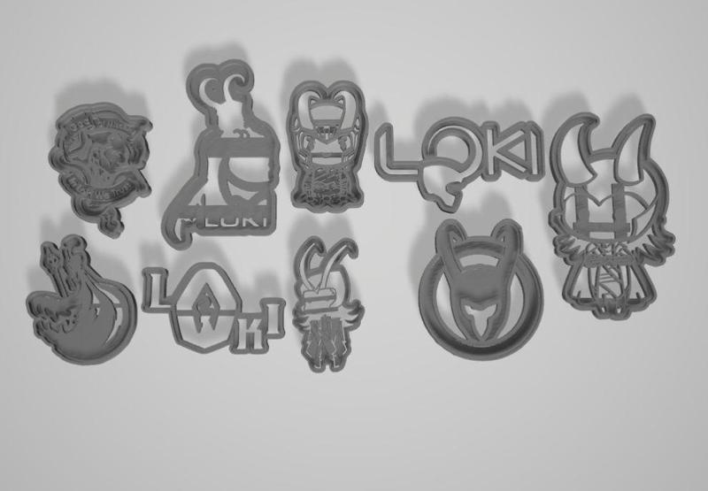 Cookie Cutter Loki