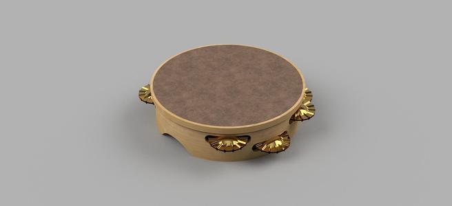 Galician tambourine