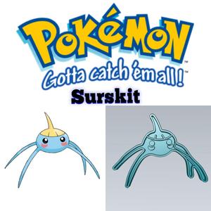 AMAZING POKEMON Surskit COOKIE CUTTER STAMP CAKE DECORATING