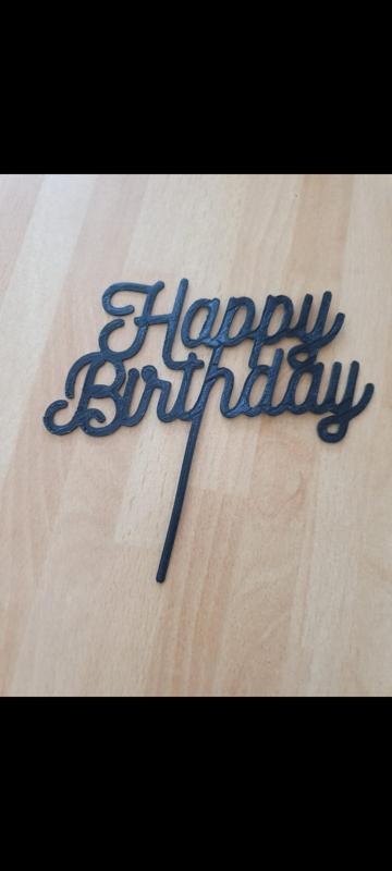 Happy Birthday Cake Topper