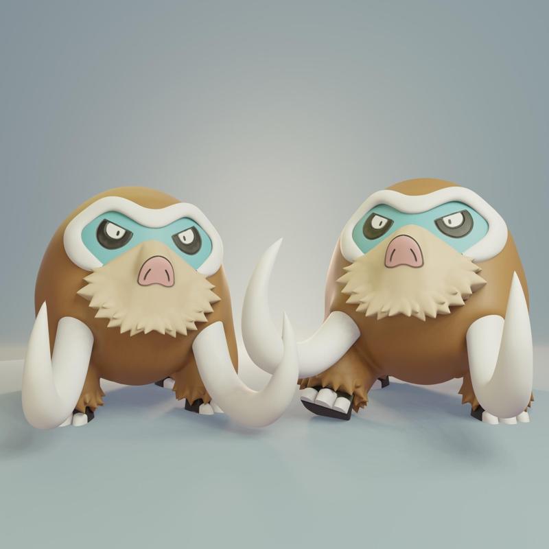 Pokemon - Mamoswine