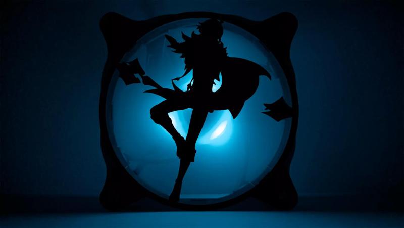 Genshin Impact Kaeya PC fan cover