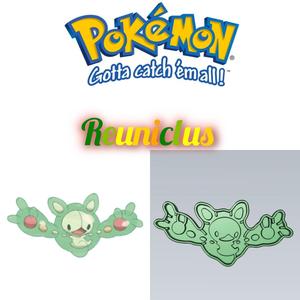 AMAZING POKEMON Renuiclus COOKIE CUTTER STAMP CAKE DECORATING