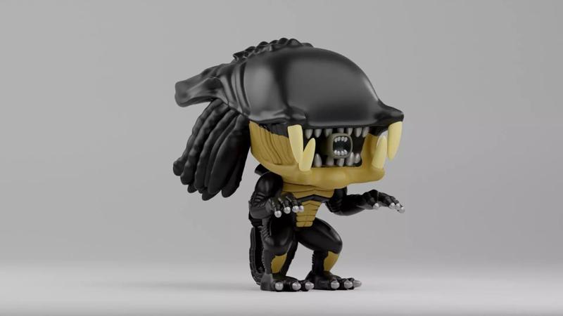 Predalien funko pop from the predator universe