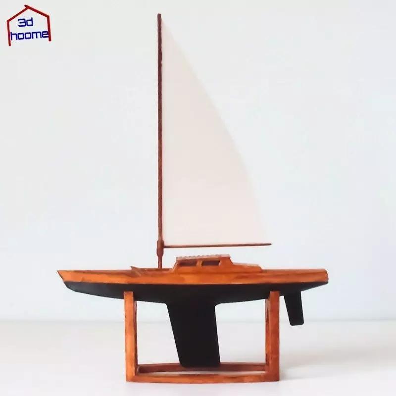 Decorative Sailboat Model Fully 3D Printed
