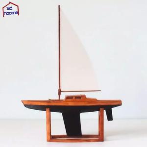 Decorative Sailboat Model Fully 3D Printed