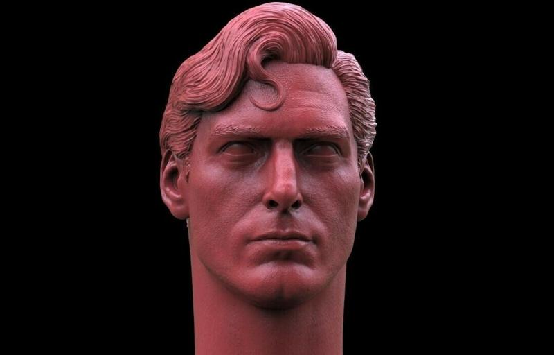 Superman- Christopher Reeve Head