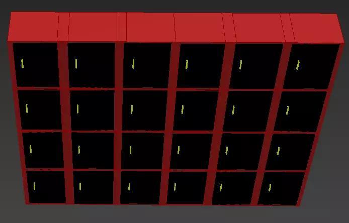 Drawer 3d Model With Cabinet