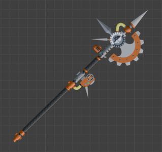 warhammer 40k adeptus mechanicus axe/halberd