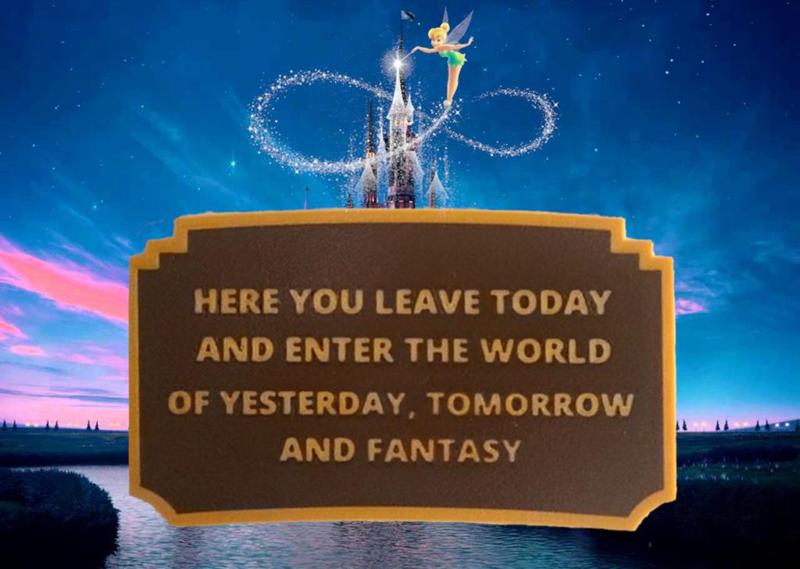 Disney Plaque Door Sign