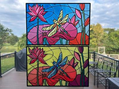 Stained Glass Dragonfly - Bambu AMS (RYB)