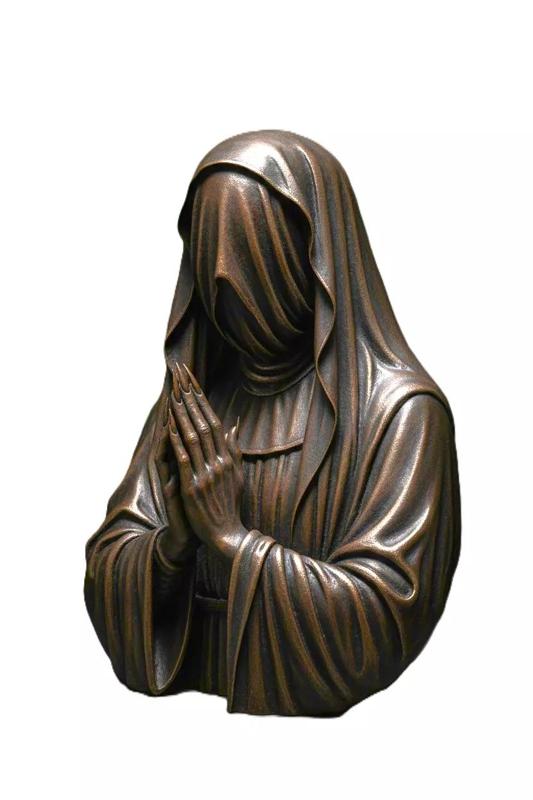 Bust of a Mystic Veiled Nun