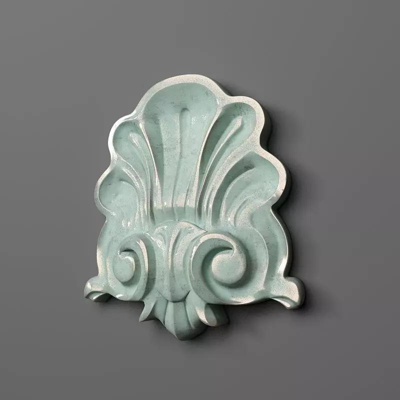 Center decorative shell