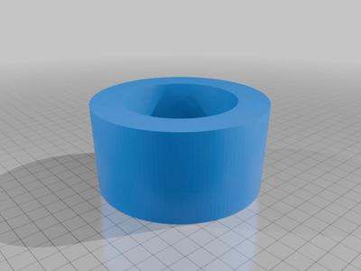 Low-Profile Dust Collector Adapter for Delta 36-725 Table Saw.