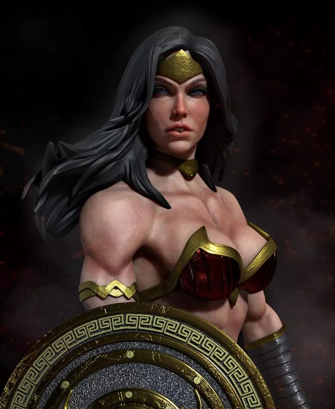Wonder Woman Model 1 3D Print