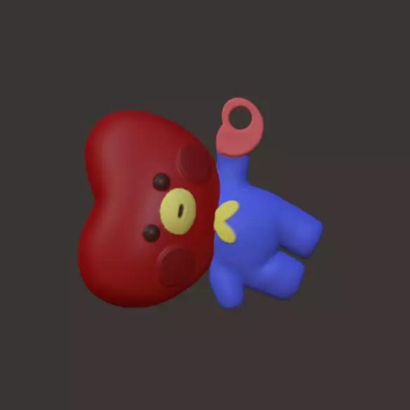 BT21 Keychain Bag Charms - Hanging Tata