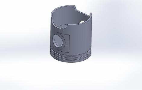 🛠️ Pencil Cup in the Shape of an Automotive Piston