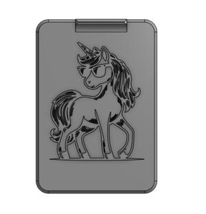 Shady Shine Stash: Edgy Unicorn Bead Organizer