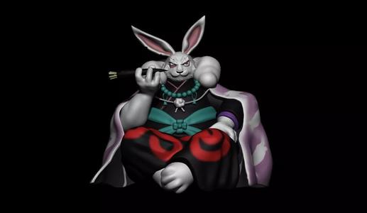 VYSACHE THE KING RABBIT - SHANGRI-LA FRONTIER FANART