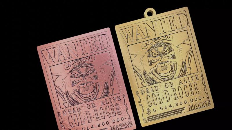 Wanted poster Gol D Roger - One piece