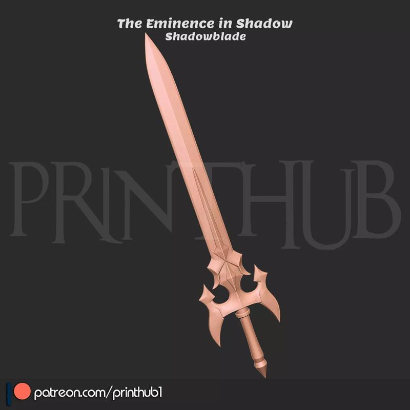Shadowblade  Crimson Sword of The Eminence in Shadow