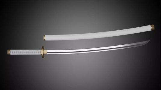 One Piece - Zoros Wado Ichimonji sword - Tozando version