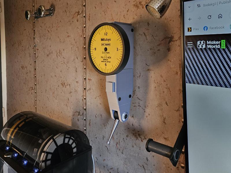 Wall clock Lever comparator / Mitutoyo pepitas