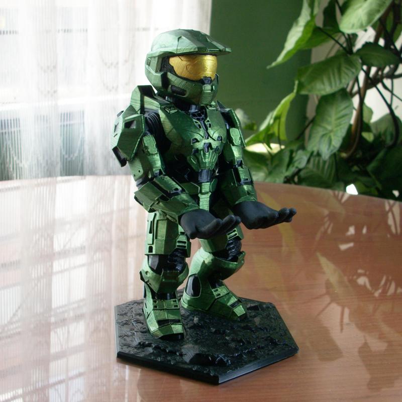 Master Chief Controller Stand - Cable Guy Holder