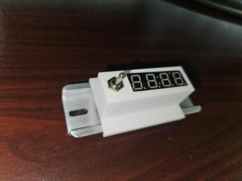DS3231SN digital clock housing