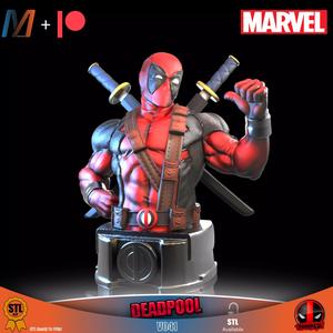 V041 - MARVEL DEADPOOL BUST C B