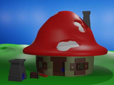Smurf house