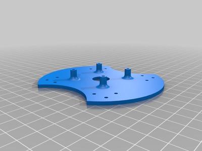 Comet new center plate without dampening
